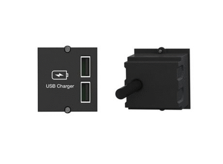 Kanya AG - Einsatz USB Doppelcharger/Strom 2,4A