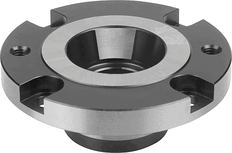 Locating bushes, steel,  for pneumatic locating cylinder, Form B
