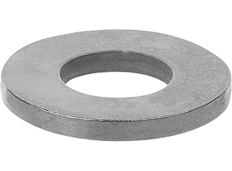 WASHER, D1=1.281, QT STEEL HARDENED AND BLACK OXID FI