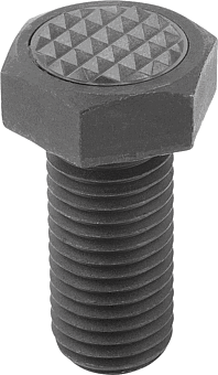 Gripper screws hexagonal