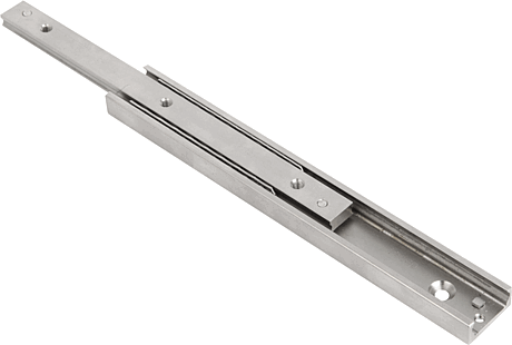 Telescopic slides, steel partial extension, load capacity up to 741 kg