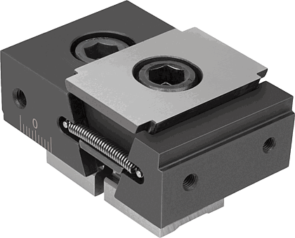 KIPP - Free CAD models - WEDGE CLAMP WITH FIXED JAW, SINGLE SIDED FORM ...