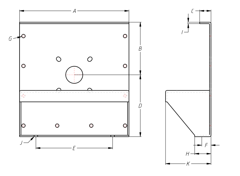 KWS Manufacturing Company, Ltd. - Free CAD models - Rectangular Trough ...