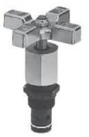 Needle valve, steel, mounting in line