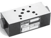 Piloted check valve - Sandwich mounting