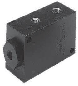 Piloted check valve - In line mounting