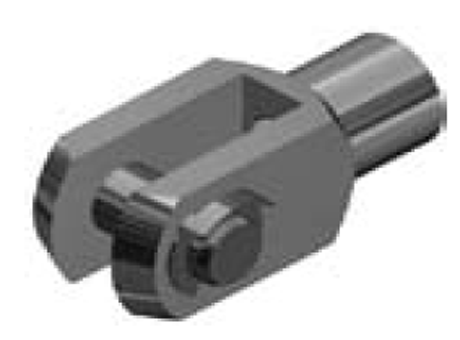 Clevis for cylinder P1A, ISO 6432