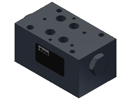 Pilot operated check valve NG16