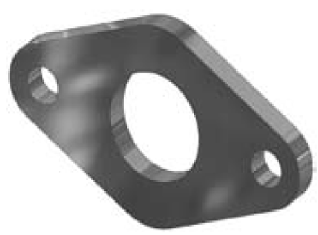 Flange MF8 for cylinder P1A,ISO 6432
