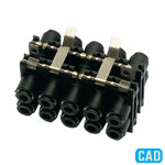 3300 - MODULAR PLUG-IN CONNECTORS FOR 4 MM O.D. TUBE