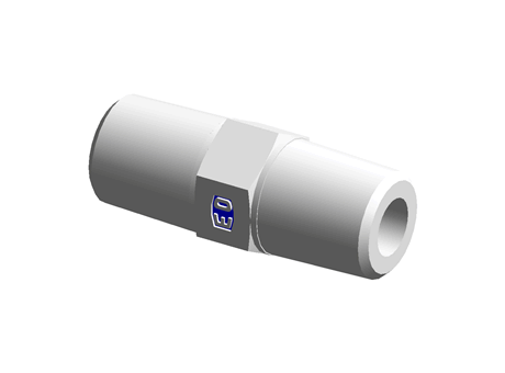 Hydraulic fitting - Male  BSPT adapter  - Male threading BSPT 1/4" - Male threading BSPT 1/4"