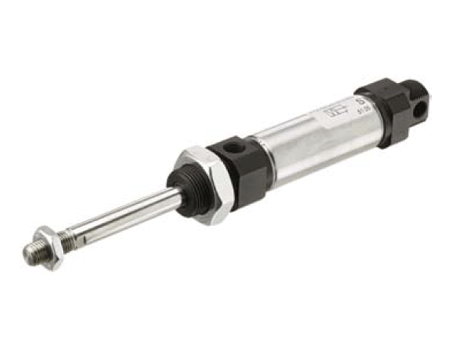 Single-acting, spring-extended cylinders