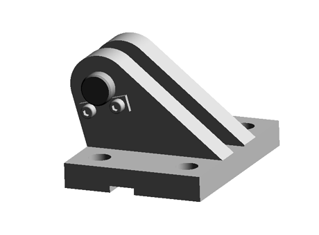 Tie Rod Cylinders, HMI Series, Mounting Bracket and Pivot Pin