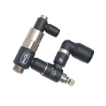 PILOTED NON-RETURN VALVE FLOW REG AND EXHAUST BSPP