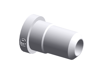 Hydraulic flange SAE - ISO 6162-1/-2 - Butt weld tube end - DN13
