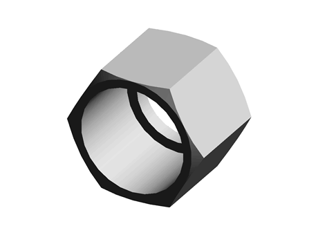 Hydraulic 37 degrees flared fitting - ISO 8434-2 - Flare end nut - Tube diameter = 22