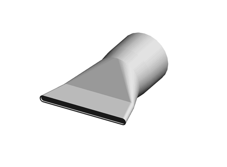 Wide slot nozzle 107.261
