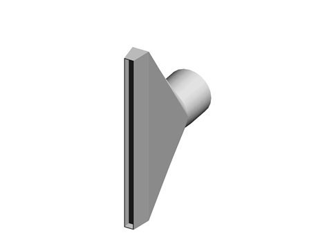 Wide slot nozzle 107.263