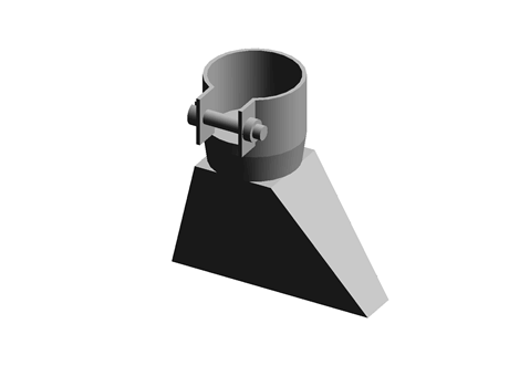 Wide slot nozzle 105.547