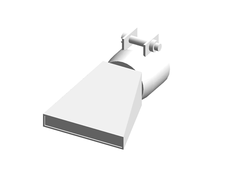 Wide slot nozzle 105.548