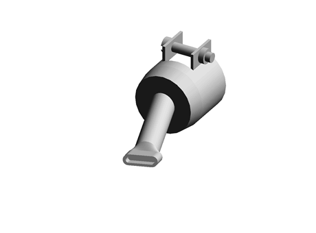 Wide slot nozzle 105.549