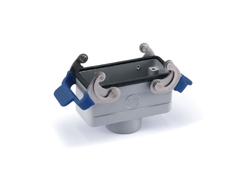 H16B Metal Housing, Cable to Cable, 2 Locking Levers - RS Pro Parts
