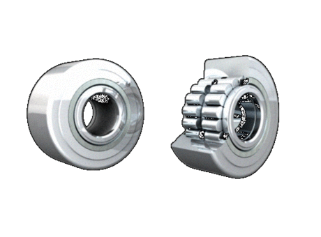 Yoke type track rollers full complement, double row