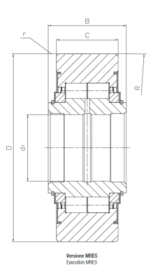 Dimensioned drawing