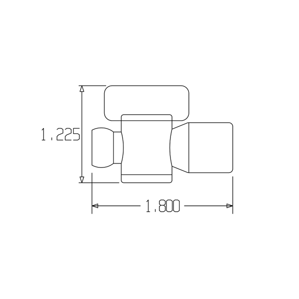 LOC-LINE - Free CAD models - 29453-BLK – BLACK – 1/4″ Female NPT Valve ...