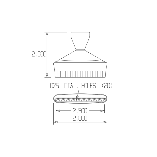 LOC-LINE - Free CAD models - 51845 – 2 1/2″ Swivel Nozzle 75 for 1/2 ...