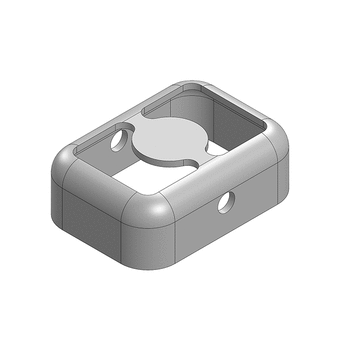 8.7 x 6.3 x 3mm Two-piece RF Shield/EMI Shield FRAME (CRS)