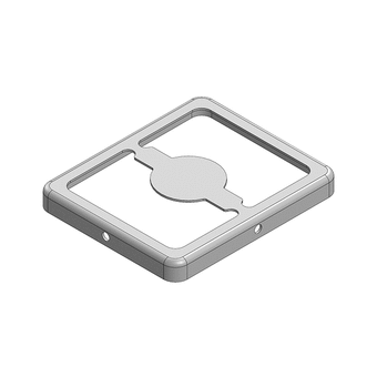18.3 x 15.4 x 1.9mm Two-piece RF Shield/EMI Shield FRAME (CRS)