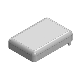 15.6 x 10.6 x 3mm One-piece RF Shield/EMI Shield (Nickel-Silver)