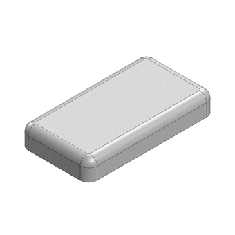 19.3 x 10.5 x 3mm One-piece RF Shield/EMI Shield (Nickel-Silver)