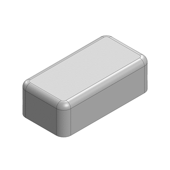 22 x 11.3 x 7mm One-piece RF Shield/EMI Shield (Nickel-Silver)
