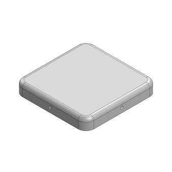 26.3 x 26.3 x 4mm Two-piece RF Shield/EMI Shield COVER (Nickel-Silver)