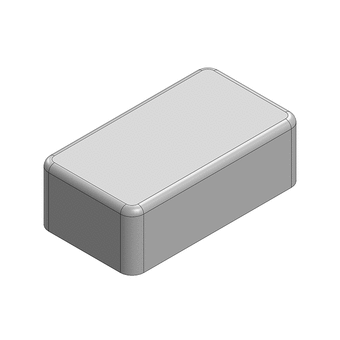 29.3 x 16.3 x 9.7mm One-piece RF Shield/EMI Shield (Nickel-Silver)