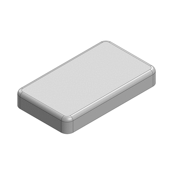 30.8 x 17.8 x 4.4mm One-piece RF Shield/EMI Shield (Nickel-Silver)