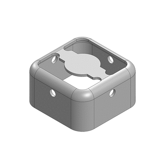 9.3 x 9.3 x 5mm Two-piece RF Shield/EMI Shield FRAME (CRS)