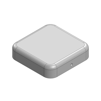 11.6 x 11.6 x 2.8mm Two-piece RF Shield/EMI Shield COVER (CRS)