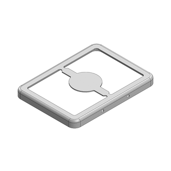 20.9 x 15.3 x 1.7mm Two-piece RF Shield/EMI Shield FRAME (CRS)