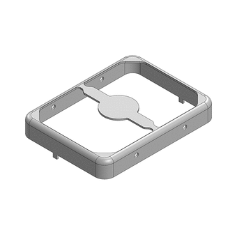23.3 x 17.5 x 3.3mm Two-piece RF Shield/EMI Shield FRAME (CRS)