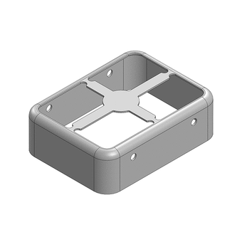 26.3 x 19.8 x 8.1mm Two-piece RF Shield/EMI Shield FRAME (CRS)