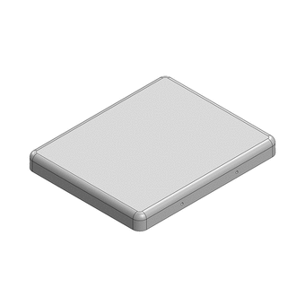 30.6 x 25 x 3mm Two-piece RF Shield/EMI Shield COVER (CRS)