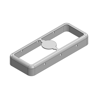 33.3 x 13.3 x 4.4mm Two-piece RF Shield/EMI Shield FRAME (CRS)