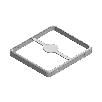 33.8 x 30.3 x 3.3mm Two-piece RF Shield/EMI Shield FRAME (CRS)
