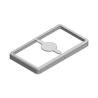 37.8 x 21.6 x 3mm Two-piece RF Shield/EMI Shield FRAME (CRS)