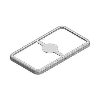 38.5 x 21.5 x 2mm Two-piece RF Shield/EMI Shield FRAME (CRS)