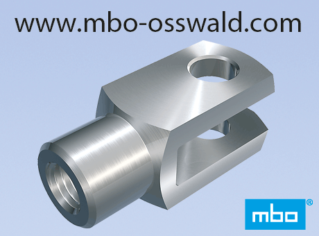 Clevises with hardened cross hole