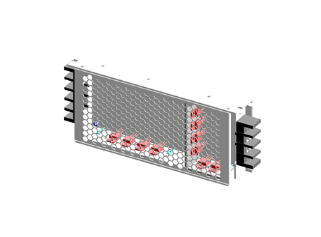 DC/DC converter,Isolated,48Vdc,6.3A